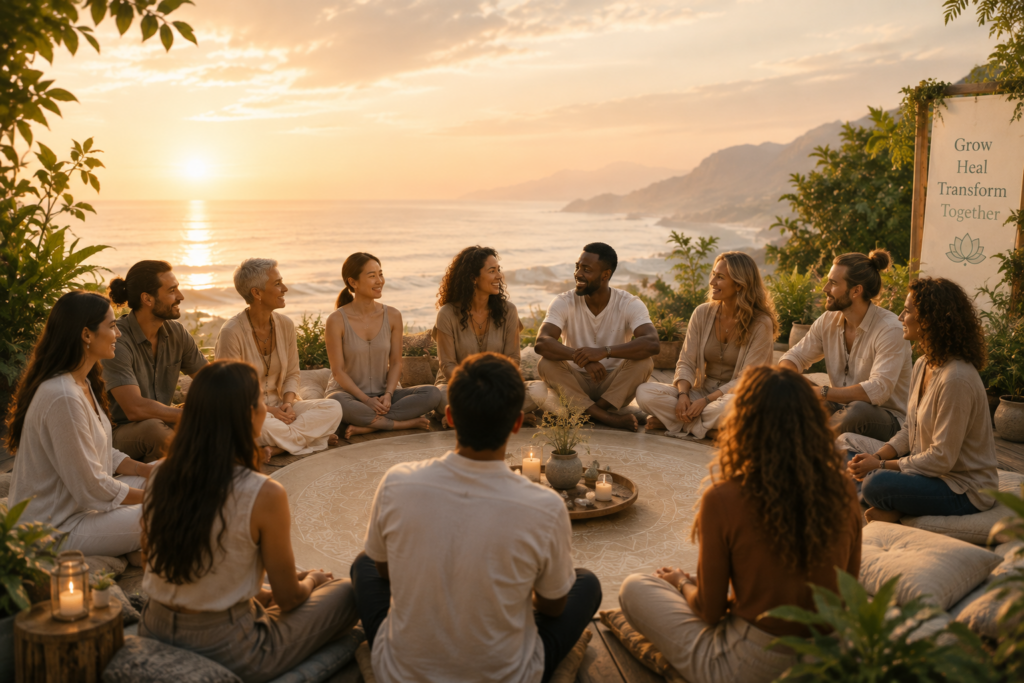 “Supportive, connected community representing holistic personal development.”